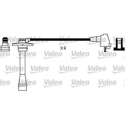 Photo Kit de câbles d'allumage VALEO 346558