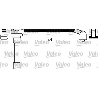 Фото Комплект проводов зажигания VALEO 346551