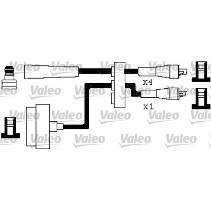 Foto Zündleitungssatz VALEO 346525