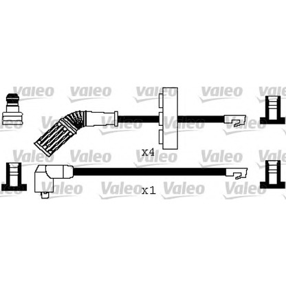 Photo Kit de câbles d'allumage VALEO 346524