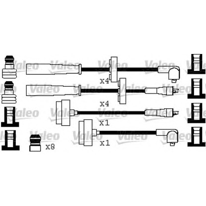 Foto Zündleitungssatz VALEO 346521