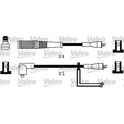 Photo Kit de câbles d'allumage VALEO 346509