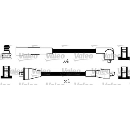 Foto Kit cavi accensione VALEO 346498