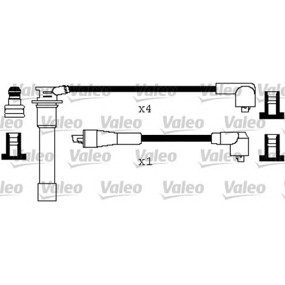 Photo Kit de câbles d'allumage VALEO 346495