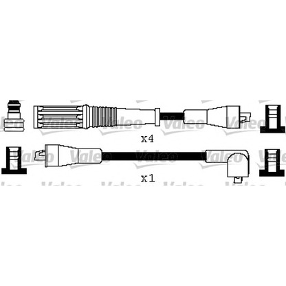 Photo Ignition Cable Kit VALEO 346458