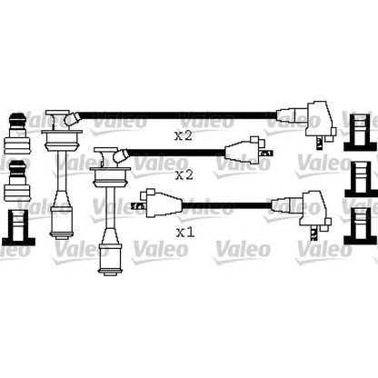 Photo Ignition Cable Kit VALEO 346447