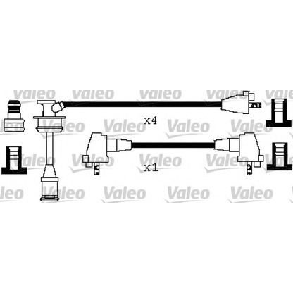 Foto Kit cavi accensione VALEO 346444