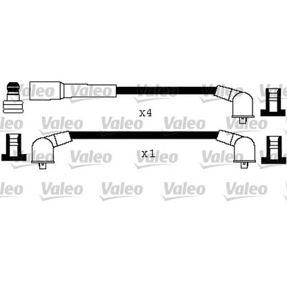 Photo Kit de câbles d'allumage VALEO 346440