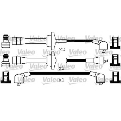 Foto Juego de cables de encendido VALEO 346439