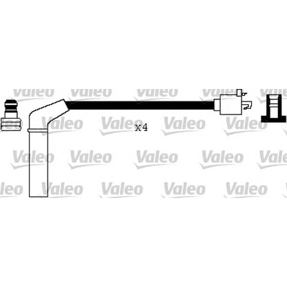 Фото Комплект проводов зажигания VALEO 346438