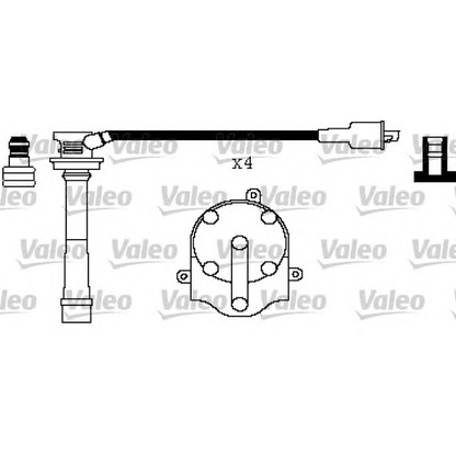 Foto Zündleitungssatz VALEO 346430