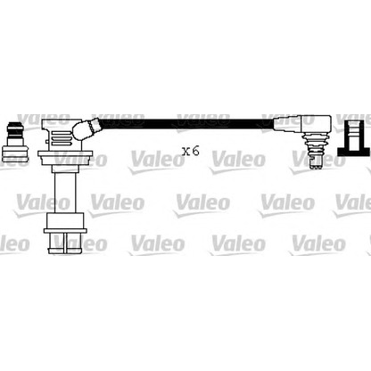 Foto Zündleitungssatz VALEO 346424