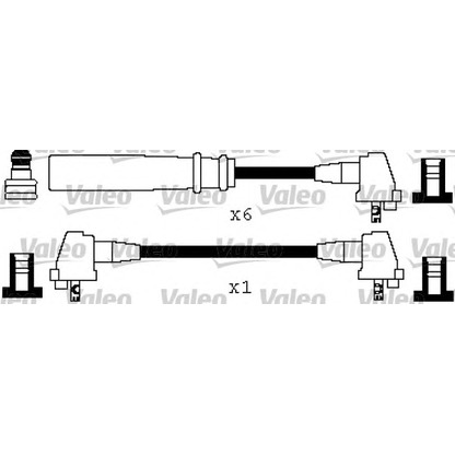 Foto Kit cavi accensione VALEO 346420