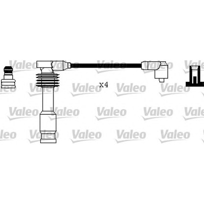 Foto Kit cavi accensione VALEO 346402