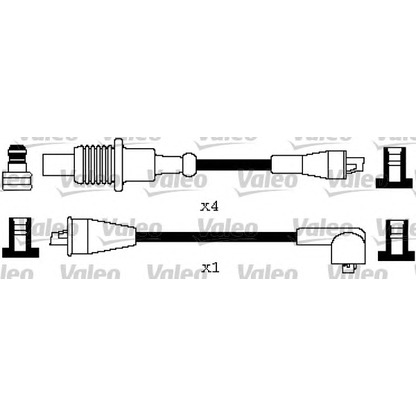 Фото Комплект проводов зажигания VALEO 346396