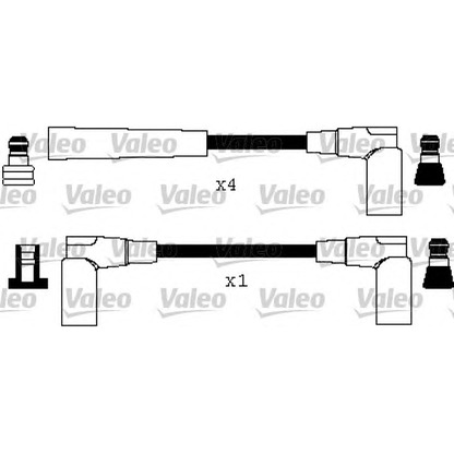 Foto Juego de cables de encendido VALEO 346390