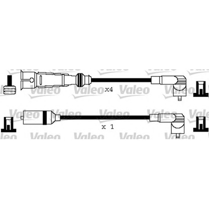 Foto Kit cavi accensione VALEO 346381