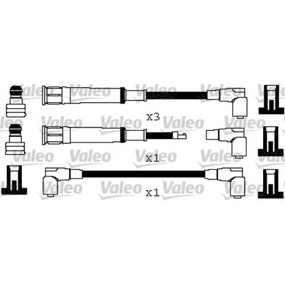 Photo Kit de câbles d'allumage VALEO 346378