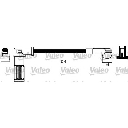 Photo Kit de câbles d'allumage VALEO 346370