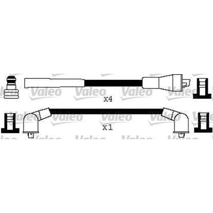 Фото Комплект проводов зажигания VALEO 346365