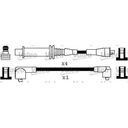 Foto Kit cavi accensione VALEO 346357