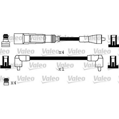 Фото Комплект проводов зажигания VALEO 346333