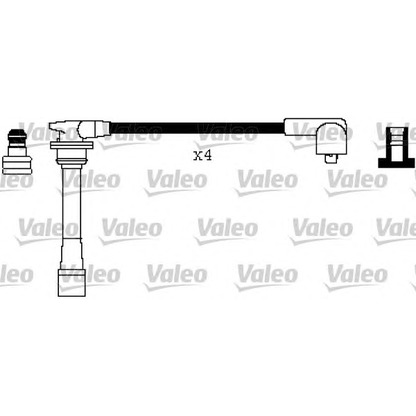 Photo Ignition Cable Kit VALEO 346330