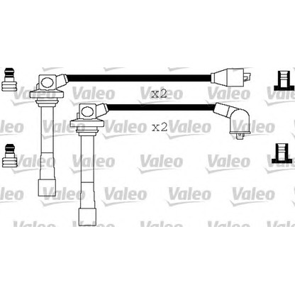 Photo Kit de câbles d'allumage VALEO 346328