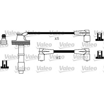 Foto Juego de cables de encendido VALEO 346327