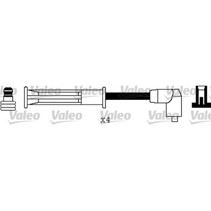 Photo Ignition Cable Kit VALEO 346313