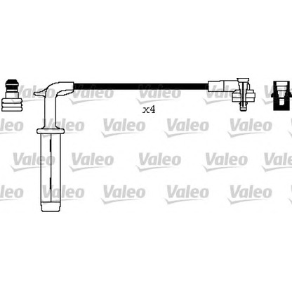 Foto Zündleitungssatz VALEO 346312