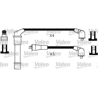 Фото Комплект проводов зажигания VALEO 346302