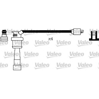 Foto Zündleitungssatz VALEO 346282