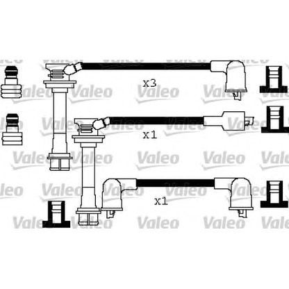 Foto Kit cavi accensione VALEO 346252