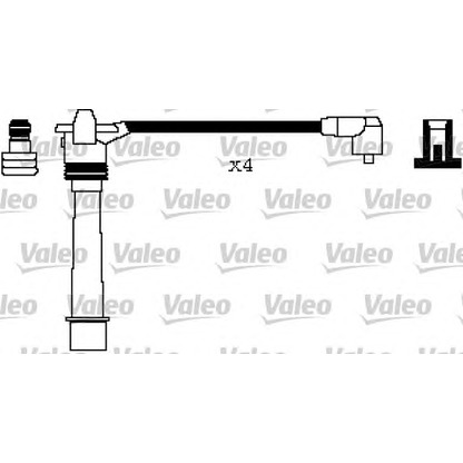 Foto Kit cavi accensione VALEO 346248