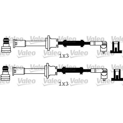 Foto Kit cavi accensione VALEO 346245