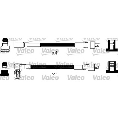 Foto Zündleitungssatz VALEO 346241