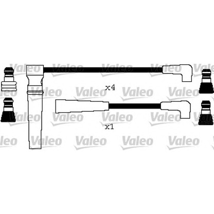 Фото Комплект проводов зажигания VALEO 346233