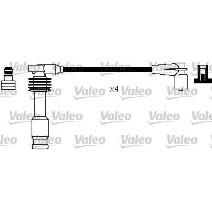 Photo Kit de câbles d'allumage VALEO 346213