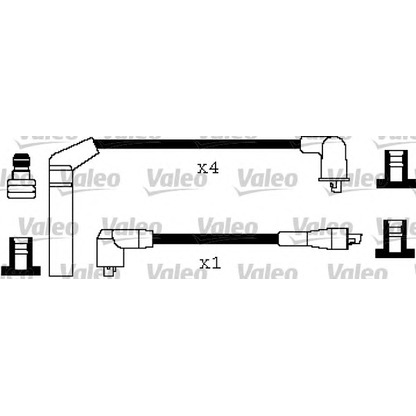 Foto Kit cavi accensione VALEO 346210