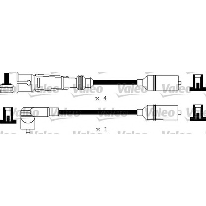 Фото Комплект проводов зажигания VALEO 346177