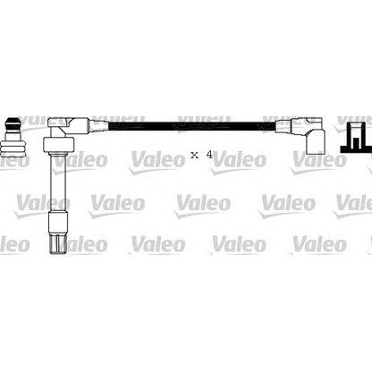 Foto Juego de cables de encendido VALEO 346172