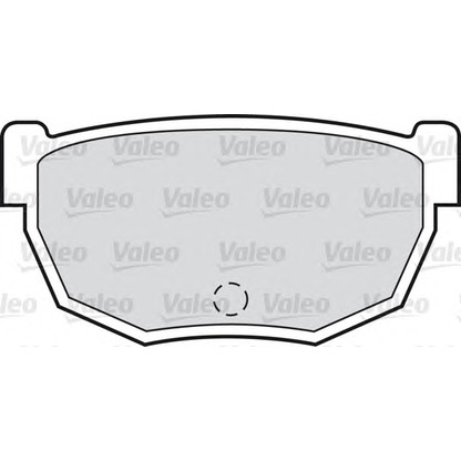 Photo Brake Pad Set, disc brake VALEO 551703