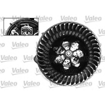 Foto Motor eléctrico, ventilador habitáculo VALEO 715074