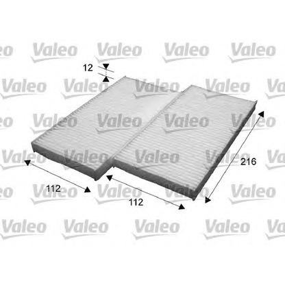 Photo Filter, interior air VALEO 715639