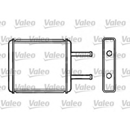 Foto Radiador de calefacción VALEO 812412