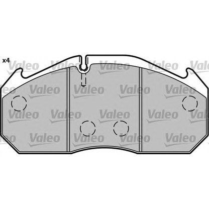 Foto Juego de pastillas de freno VALEO 541698