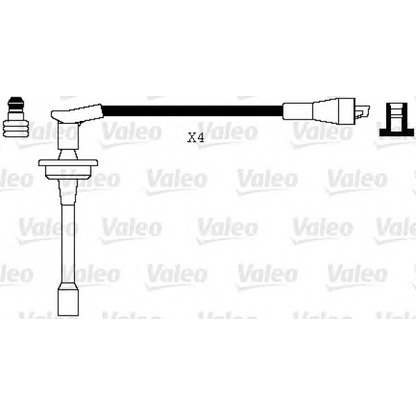 Photo Kit de câbles d'allumage VALEO 346097