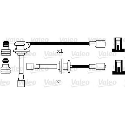 Foto Juego de cables de encendido VALEO 346083