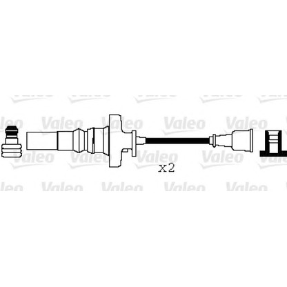 Foto Zündleitungssatz VALEO 346080